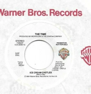 THE TIME * 45 * Ice Cream Castles * 1984 * DJ PROMO * UNPLAYED MINT Stereo/St WB - Picture 1 of 4