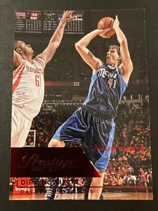 2015-16 Panini Prestige Bonus Shots Red 151 Dirk Nowitzki ed /199 - Picture 1 of 2