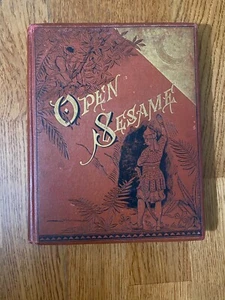Offener Sesam. Märchen illustriert in Farbe und Gold, 1890er? Dodd Mead & Co. - Bild 1 von 12