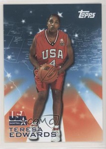 2000 Topps Team USA Teresa Edwards #20 HOF