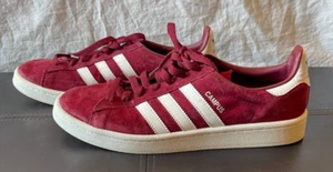 Adidas Originals da uomo 9 campus collegiale Borgogna tre righe 2017 classico - Foto 1 di 12