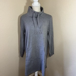 Coldwater Creek Damen Rollkragen Pullover Langarm Fronttasche Seitenreißverschluss - Bild 1 von 5