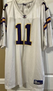 Minnesota Vikings Dante Culpepper Jersey Authentic Reebok Size 60 Stitched - Picture 1 of 9