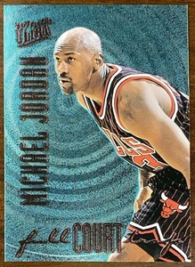 1996-97 FLEER ULTRA MICHAEL JORDAN FULL COURT TRAP SSP INSERT CARD #1 READ DESC - Picture 1 of 17