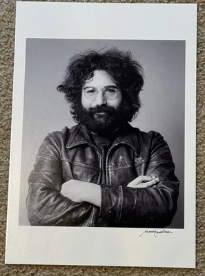 Fotografía firmada por el barón Wolman Jerry García impresión artística póster foto de Grateful Dead Foto 1 de 4