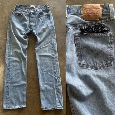 Vintage 90s 501 Levis Light Wash Size 29x32 Womens - Image 1 of 4