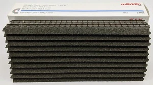Marklin 24188 HO C Track 7-13/32" Standard Length Straight Track (Box of 10) LN - Picture 1 of 2