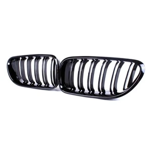 Bolt-on Design Carbon Fiber Grille Direct Replacement Easy Installation - Photo 1/12