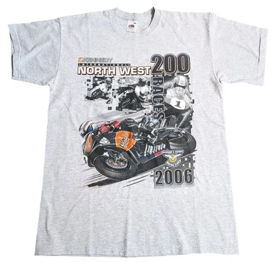 Camiseta North West 200 Doble Cara 2006 Kennedy Motor Club Mediana  Foto 1 de 4