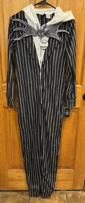 NWT Nightmare Before Christmas Pajama Union Suit Jack Skellington Costume XS - Image 1 of 4