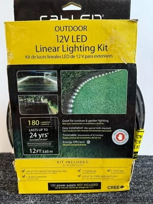 Cabled 12V LED Linear Outdoor Lighting Kit by CREE. 12ft. - Image 1 of 4