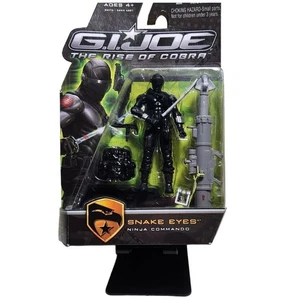 G.I. Joe The Rise Of Cobra Snake Eyes Ninja Commando 4" Action Figure 2009 New - Picture 1 of 7