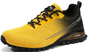 Men's Fashion Sneakers Lightweight Breathable Extra Wide Walking Shoes Tennis... - Picture 1 of 8