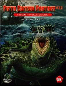 Caverns of the Sea Strangers Fifth Edition Fantasy #22 D&D module Goodman Games - Picture 1 of 2