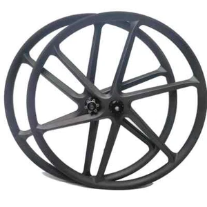 29er DT 240 Carbon Wheelset Mtb Bicycle 6 Spokes 36mm Rim with 6 Bolt Disc Brake - Picture 1 of 24