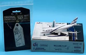 Etiqueta de aviación JC Wings 1:400 EL AL Boeing B747-400 Diecast Modelo 4X-ELA Flap Down - Imagen 1 de 13