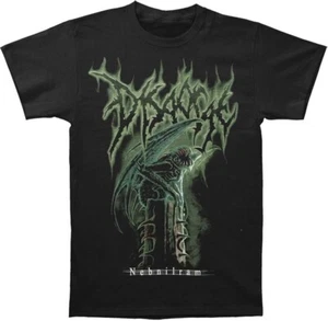Camicia Disgorge Band Nebnilram nera unisex S-2345XL - Foto 1 di 3