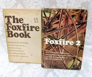 Foxfire Books Volumes 1 And 2 Wigginton 1972-73 Homesteading Survival - Picture 1 of 16