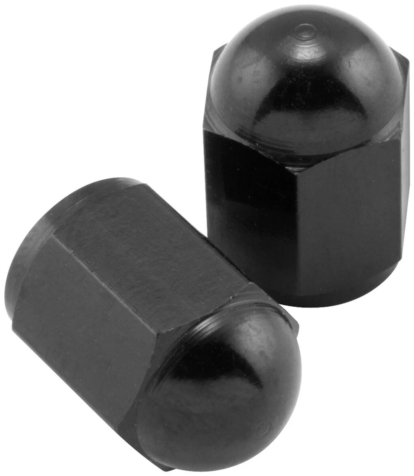 BikeMaster Aluminum Valve Cap Black FHM051K - Image 1 of 1
