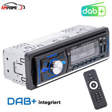 DAB+ Autoradio 1Din AM/FM Radio Bluetooth Freisprecheinrichtung 2xUSB TF AUX RDS