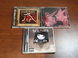 Seether 3 CD lot: Disclaimer II, Finding Beauty, Holding onto Strings - Picture 1 of 2