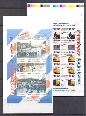 PAÍSES BAJOS LOCAL FRISIA 14 x HOJAS DE PRUEBA (*) ESPLENDOR @3 Foto 1 de 4