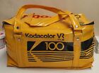 Vintage Yellow Vinyl Kodak Kodacolor VR Film 400 Promotional Cooler Bag c1982 AF
