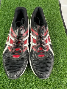 ASICS GEL-Contend 3 Men’s Size 10 Black Red Running Walking Training Athletic - Picture 1 of 8