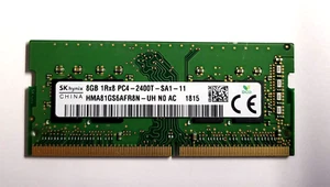 SK Hynix 8GB 1Rx8 PC4-2400T DDR4 2400MHz SODIMM Laptop Memory HMA81GS6AFR8N-UH - Picture 1 of 2
