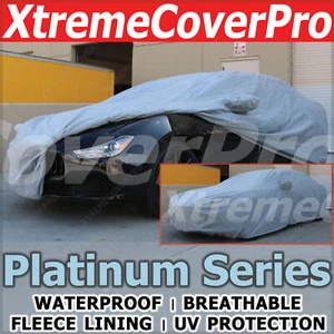 2015 MASERATI QUATTROPORTE S Q4 GTS Waterproof Car Cover w/Mirror Pockets-Gray - Picture 1 of 11