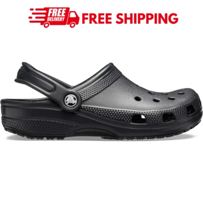 Crocs Clásico Zueco Unisex Sin Cordones Mujer Zapato Ultra Ligero Respetuoso con el Agua Sandalias Foto 1 de 4