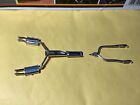 1/24 scale model kit Corvette Roadster Exhaust Front And Rear No Box