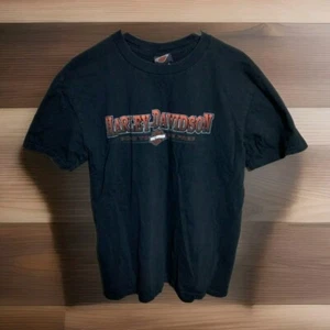 Hale’s Harley Davidson Mansfield OH Short Sleeve Black T-shirt Shirt Large~ G3 - Picture 1 of 2