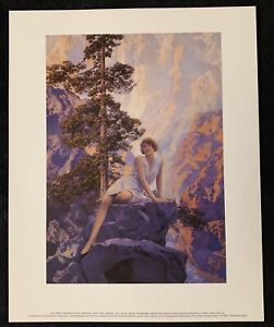 “1932 Solitude” by Maxfield Parrish 8 x 10. #28022 From ARTShows. Excellent Cond