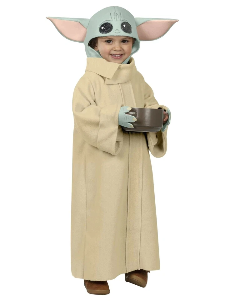 Disfraz de Star Wars Madalorian para niños y niñas El niño Baby Yoda 3T-4T Foto 1 de 1