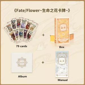 Cartas del Tarot Fate Flower Anime Personajes FGO 79 Piezas Colección de Álbumes Nuevo - Imagen 1 de 11