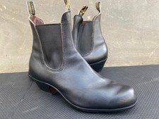 Vintage RM Williams 80's Chelsea Black Santa Fe Cuban, Sz:- Aus/UK 12 G / US 13