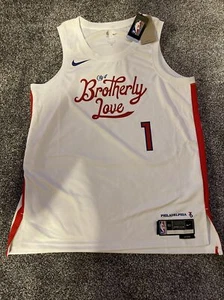 Nike NBA James Harden Philadelphia 76ers 2022 City Edition Swingman Jersey-Men's - Picture 1 of 2
