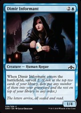 4x Dimir Informant MtG Guilds of Ravnica [GRN] Unplayed, Near Mint