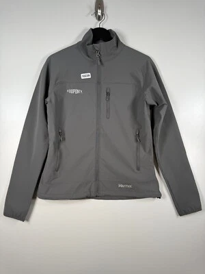 BNWT $100 Marmot Womens Full Zip Mockneck M3 Tempo Jacket Gray Sz Small 18.5x24 - Image 1 of 4