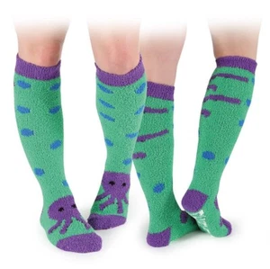 Shires Calcetines Esponjosos Niño - Pulpo | Suave, Aislante, Hasta la Rodilla Cómodo Salón - Imagen 1 de 1
