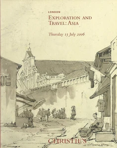 CHRISTIE'S EXPLORATION TRAVEL ASIA India Japan China Trade Paintings Catalog 06 - Imagen 1 de 1