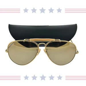 Gafas de sol Ray Ban B&L The General 62 mm doradas 50 aniversario 1987 vintage años 80 - Imagen 1 de 16