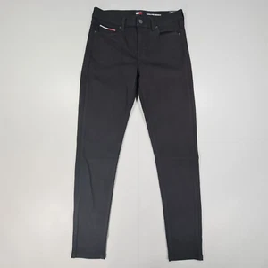 Tommy Hilfiger Womens Jeans Black W28 L30 Nora Mid Skinny Stretch Denim - Picture 1 of 14