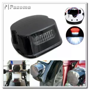 Lente de humo de luz trasera de freno LED para Harley Touring Electra Road Glide XL personalizada - Imagen 1 de 9