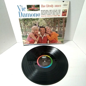 Vic Damone The Lively Ones 1962 Capitol Vinyl LP Record Album T-1748 HiFi Mono - Picture 1 of 5