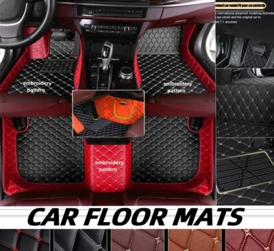 For Alfa Romeo Car Floor Mats Liners Auto All Weather Custom Waterproof Carpets Foto 1 de 4