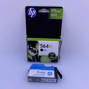 Genuine 2 PACKS HP 564XL Black Ink Cartridge EXPIRED 100% Money Back Guarantee - Picture 1 of 2