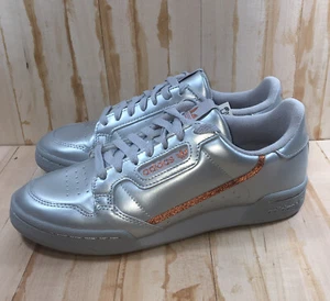 Adidas Originales Para Mujer Gris Metálico Continental 80 Zapatos Informales Talla 7.5 EE5565 - Imagen 1 de 9