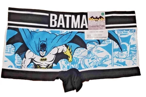 DC COMICS Batman Women's Boy Short Underwear Superhero Panty Medium NEW W Tags - Picture 1 of 2